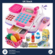 Kids Shopping Toy Till w/