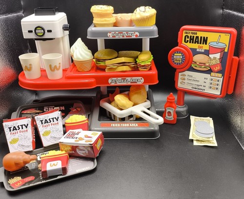 Kids fast food restaurant play - restaurant,