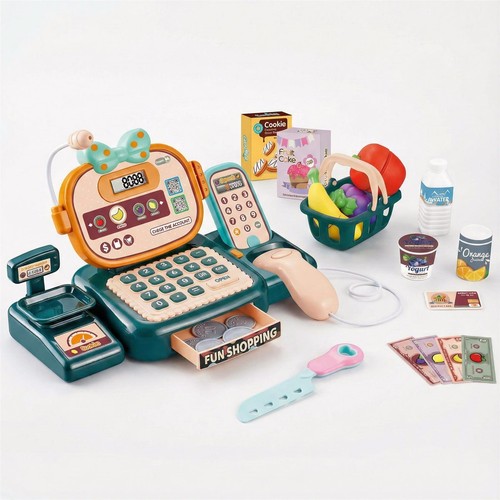Kids electronic cash - cash, register