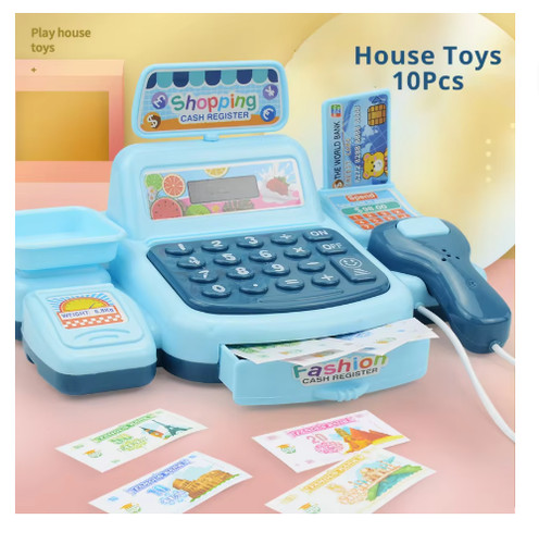 New cash register toy - toy, |