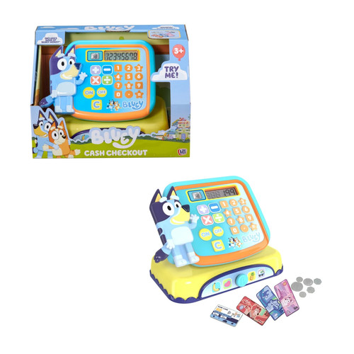 Bluey cash checkout - checkout, till