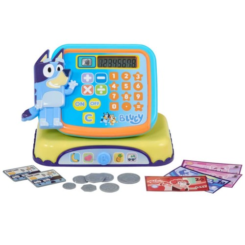 Kids cash checkout toy till - cash,