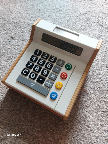 Ikea wooden toy cash - toy, register