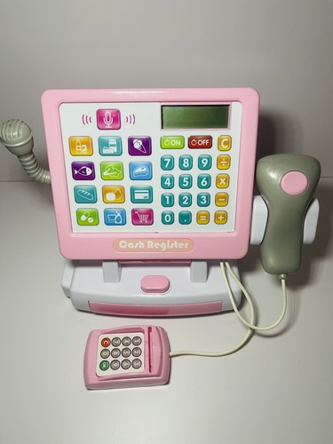 Kids cash register toy till - ,