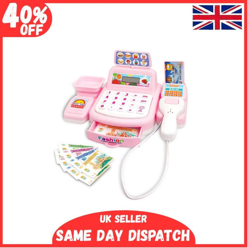 New cash register toy - cash, |
