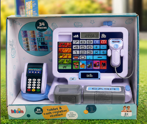 Kids electronic cash register - kids,